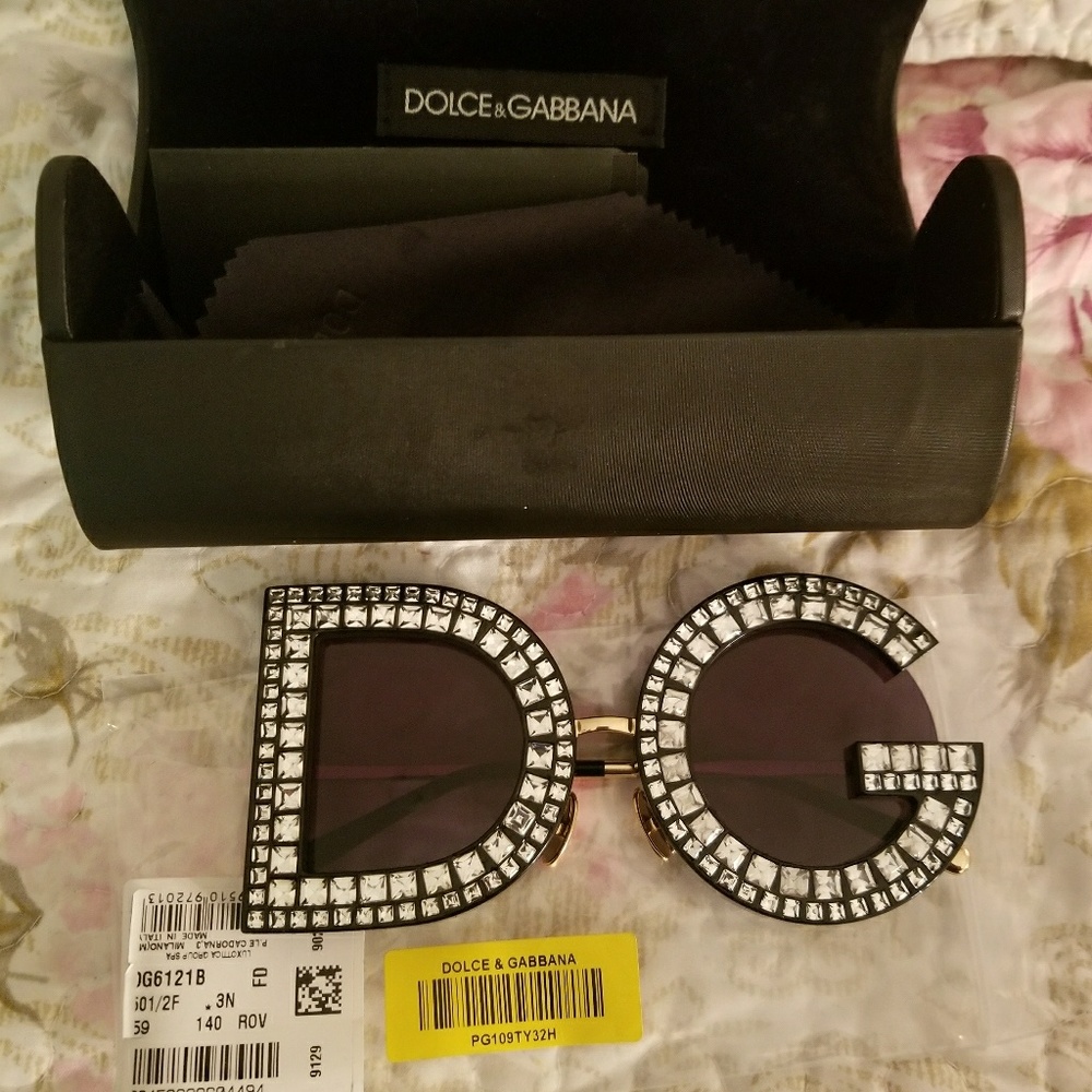 D&G Crystal Sunglasses